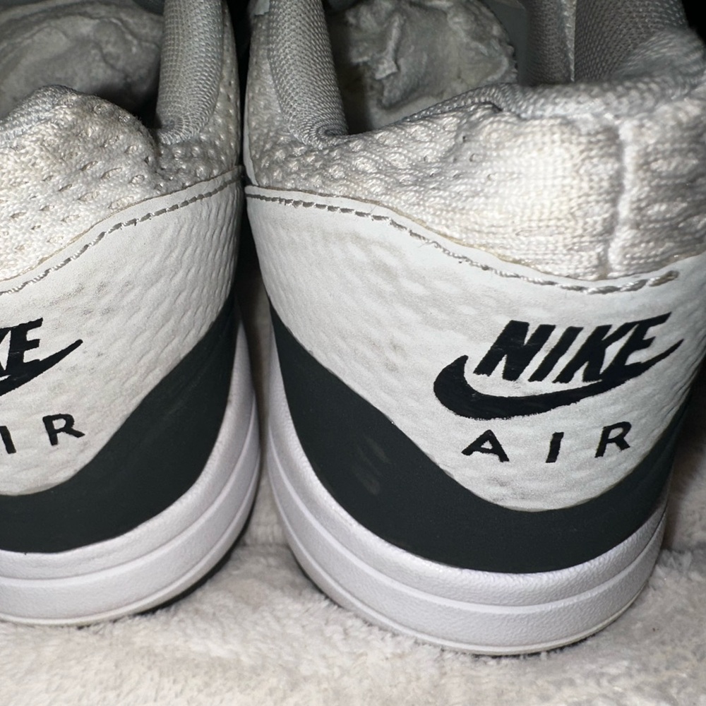 Nike Air Max Ultra White and Gray Sneakers